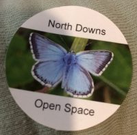 North Downs Open Space Sticker