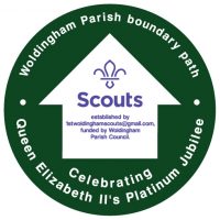 Platinum Jubilee Scout Logo